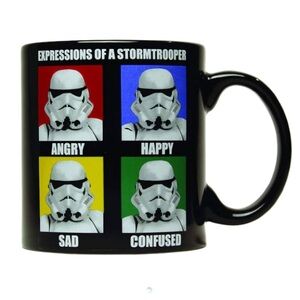 STAR WARS “EXPRESSIONS OF A STORMTROOPER” CERAMIC MUG CUP